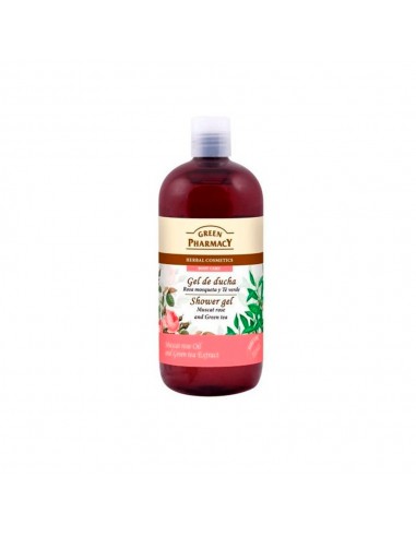 Gel De Ducha  Rosa Mosqueta Y Te Verde
