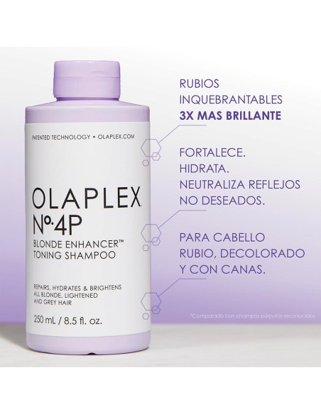 Nº4P Blonde Enhancer Toning Shampoo