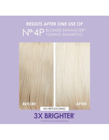 Nº4P Blonde Enhancer Toning Shampoo