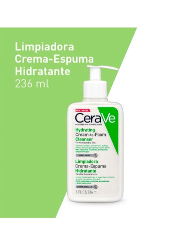 Limpiador Crema Espuma Hidratante