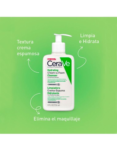 Limpiador Crema Espuma Hidratante