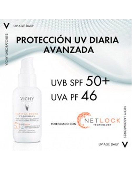 Crema-Fluido Solar Capital Soleil UV-AGE Daily SPF50