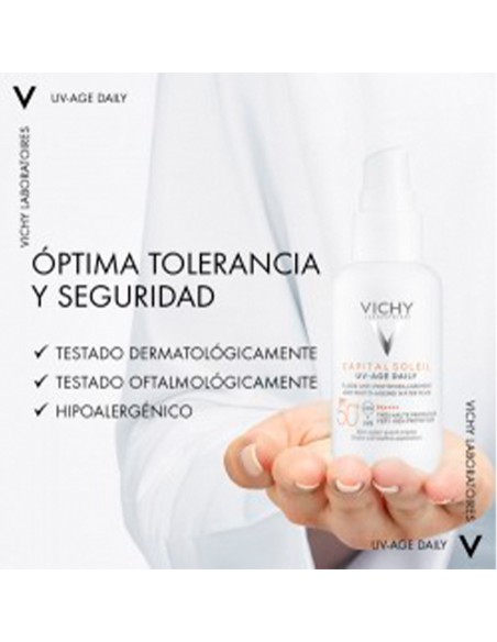 Crema-Fluido Solar Capital Soleil UV-AGE Daily SPF50
