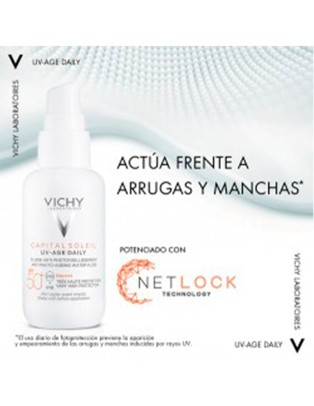 Crema-Fluido Solar Capital Soleil UV-AGE Daily SPF50