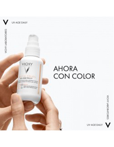 Crema-Fluido Solar con Color Capital Soleil UV-AGE Daily SPF50