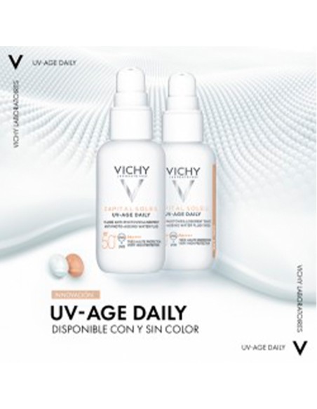 Crema-Fluido Solar con Color Capital Soleil UV-AGE Daily SPF50
