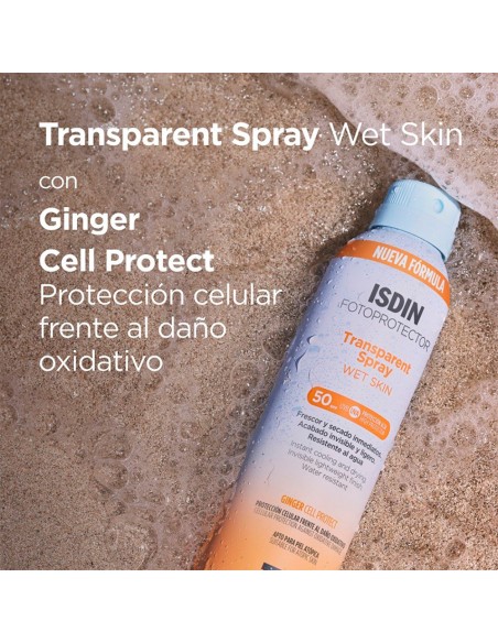 Fotoprotector Transparent Spray Wet Skin SPF 50+