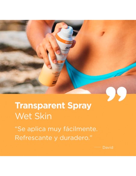 Fotoprotector Transparent Spray Wet Skin SPF 50+