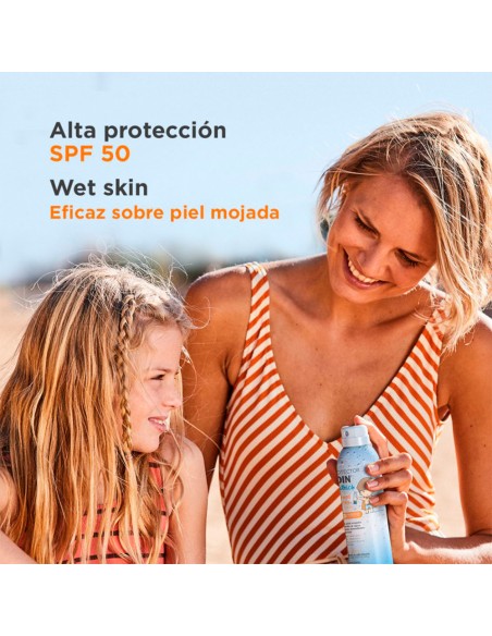 Fotoprotector Transparent Spray Wet Skin Pediatrics SPF 50