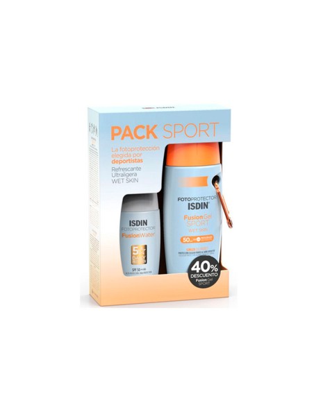 Estuche Fotoprotector SPF 50 Fusion Gel Sport + Fusion Water Magic