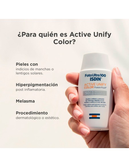 FotoUltra 100 Active Unify Color Despigmentante SPF50+
