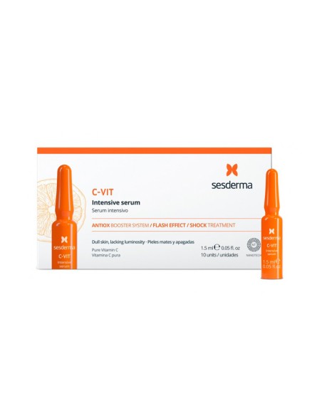 C-Vit Sérum Intensivo Vitamina C Pura 10 Ampollas