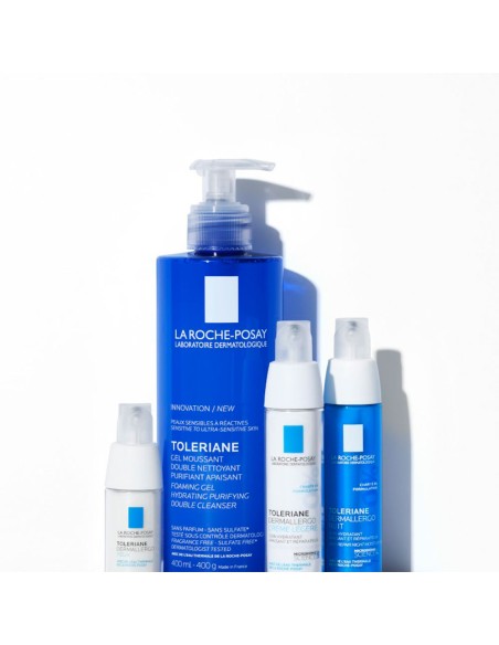 Toleriane Gel Espumoso Doble Limpiador