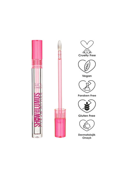Show Your Lumos Clear Gloss Brillo de Labios