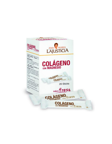 Colágeno + Magnesio Sabor Fresa