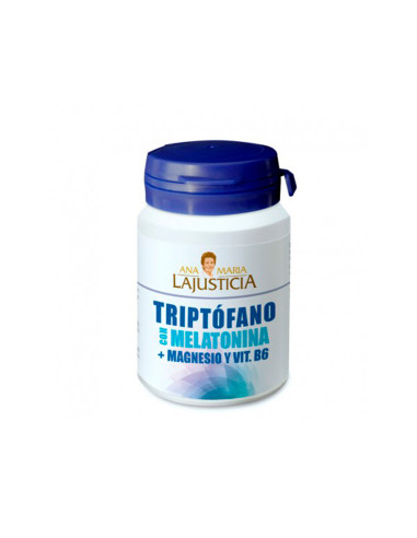 Triptófano Con Melatonina, Magnesio Y...