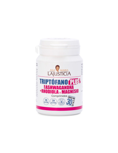 Triptófano con Ashwagandha + Rhodiola...