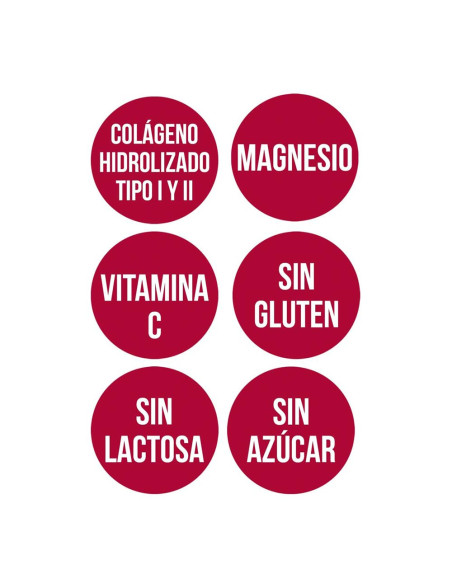 Amlsport Colágeno Magnesio Vitamina C Sabor Fresa