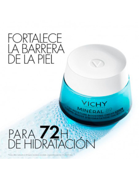 Minéral 89 Crema Potenciadora Hidratante 72H Rica