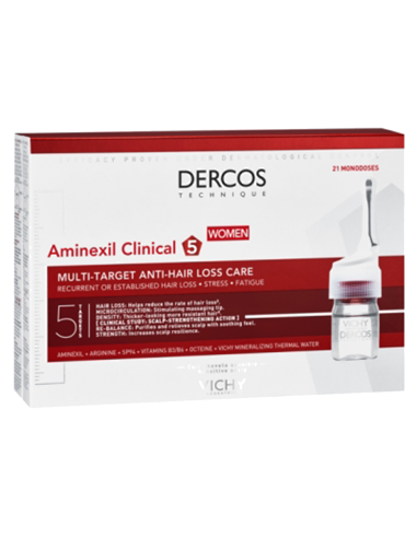 Dercos Aminexil Clinical 5 Anti-caída...