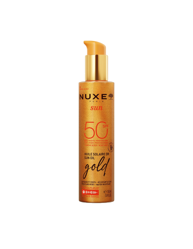 Aceite Solar Oro Alta Protección SPF50