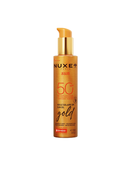 Aceite Solar Oro Alta Protección SPF50