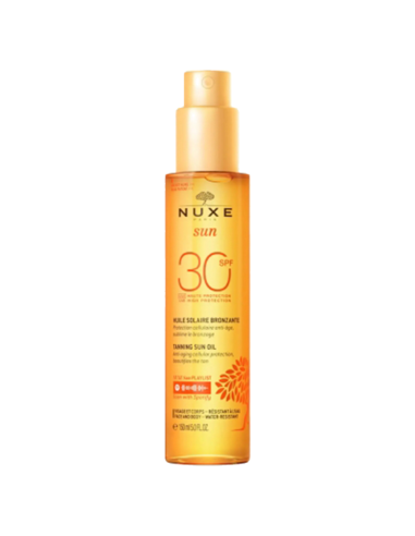 Sun Aceite Solar Bronceador Rostro y...