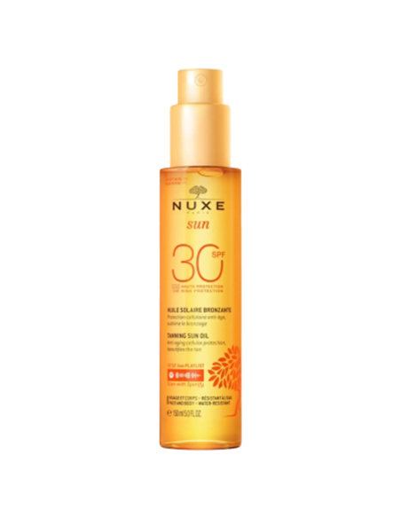 Sun Aceite Solar Bronceador Rostro y Cuerpo SPF30 150 ml