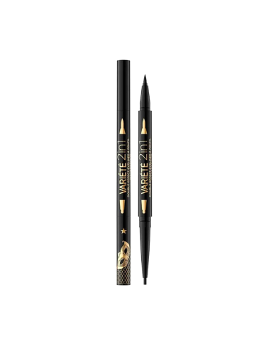 Eyeliner 2 En 1 Ultra Black Variete...