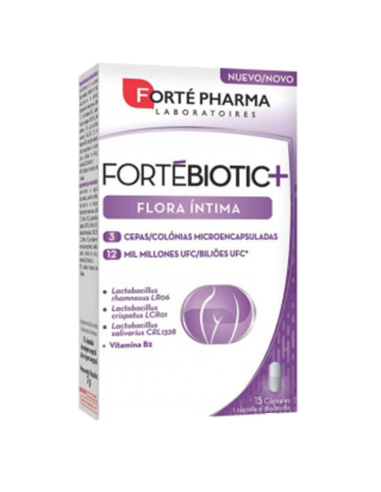 Fortebiotic+ Flora Intima 15 Capsulas