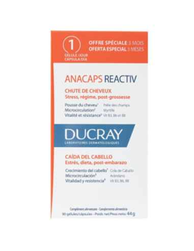 Ducray Anacaps Reactiv Anticaída...