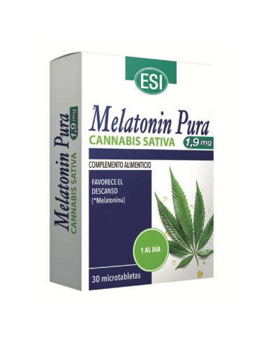 Melatonina Pura 1,9 mg con Cannabis...
