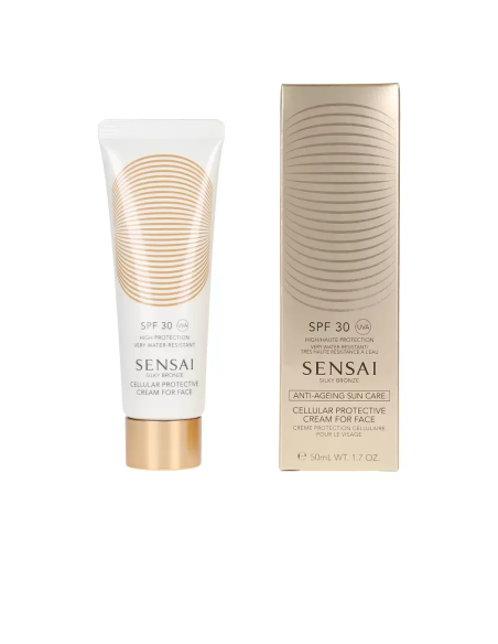 Silky Bronze anti-ageing sun care for face SPF30