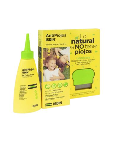 Pack Anti-Piojos Gel + Lendrera