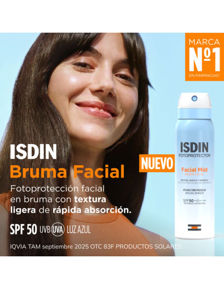 Fotoprotector Facial Mist SPF 50