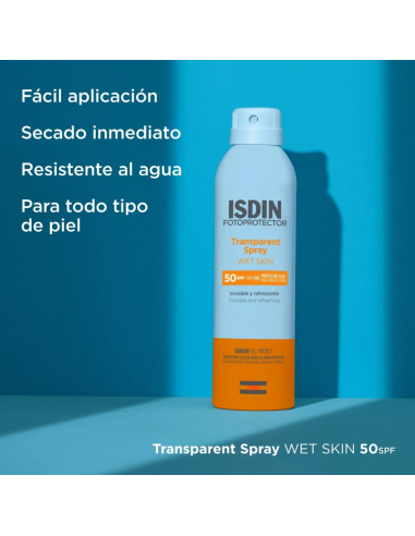 Fotoprotector Transparent Spray Wet...
