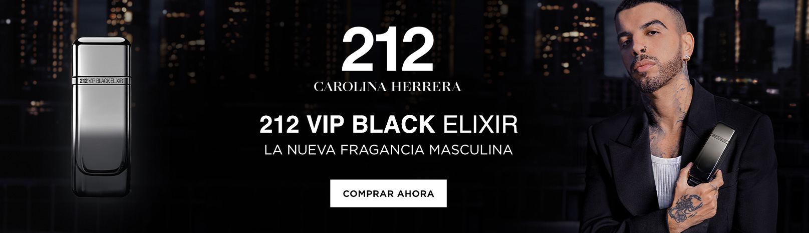 Carolina Herrera 212 VIP Black Elixir